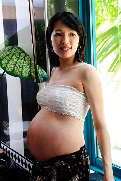 File:Pregnant asian woman.jpg