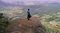 Tourist at Ramakkalmedu viewpoint