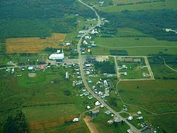 Aerial view of Saint-Eusèbe