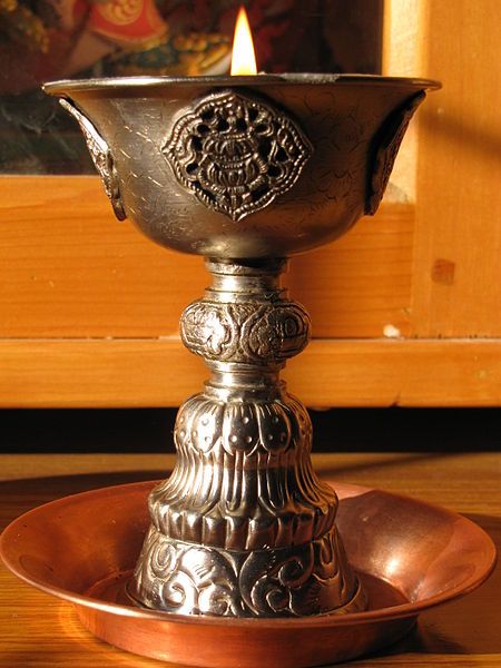 File:Tibetan Butter Lamp.JPG