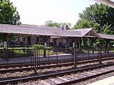 Original Ambler Station in 2007