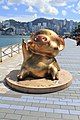 Image 2A statue of McDull, a Hong Kongers cartoon character; He is now known throughout East Asia. (from Culture of Hong Kong)