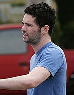 Dan Trachtenberg on the set of "The Totally Rad Show" in 2007.