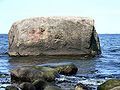 The Blandow Erratic near Blandow (parish of Lohme)