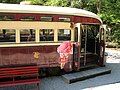 Ice cream shop in a PCC streetcar