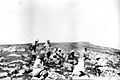 Group from Kibbutz Maoz on a trek to Kaokab, 29 November 1947