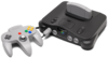 The Nintendo 64 console