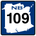 Route 109 marker