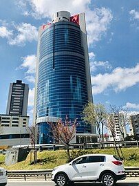 Nidakule is one of the highest office buildings in Kozyatağı, Istanbul