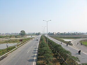 Ha Noi - Bac Giang Expressway in Bac Ninh