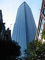 Rialto Towers, Melbourne; completed 1986. Australia's best example of a mirror glass corporate skyscraper