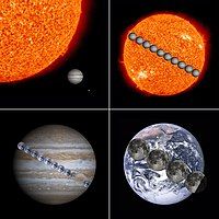 Solar System Orders of Magnitude.