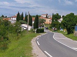 View of Šared from the southwest