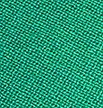 A closeup of the weave of the worsted wool type of baize (billiard table cloth). This particular sample is Simonis 760, a high-end pocket billiards (pool) cloth; it is napless, unlike snooker cloth, and smooth and non-fuzzy, unlike typical bar pool cloth.