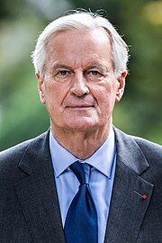 Michel Barnier (2024) (1951-01-09) 9 January 1951 (age 73)   LR