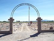 Liberty Cemetery was established in 1885 and is located on South 207 Ave. This is the final resting place of many of Buckeye’s pioneers.