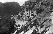 The three bridges near Tulea, Govăjdia (September 1900)