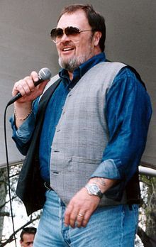 Clayton-Thomas performing at Gulfstream Park in Hallandale, Florida