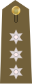 Rank insignia of a Lochagos, 1937–1970