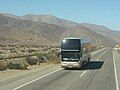 A Youngman-Neoplan JNP6137 Skyliner double decker bus near Incahuasi, Chile