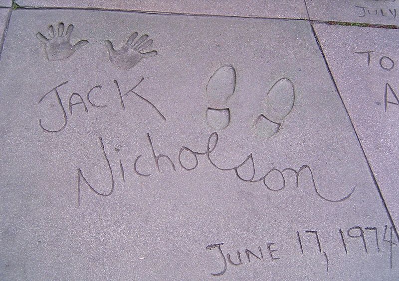 File:Jack Nicholson footprint.JPG