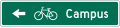 D1-1b Bicycle Destination (1-line)