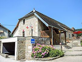 The town hall in Épeugney