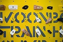 The MoonBoard artificial indoor climbing wall