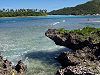 A beach on Rarotonga.