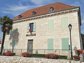 The town hall of Sistels