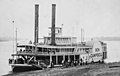 Daguerrotype of steamship Ben Campbell