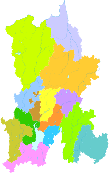 File:Administrative Division Kunming.png