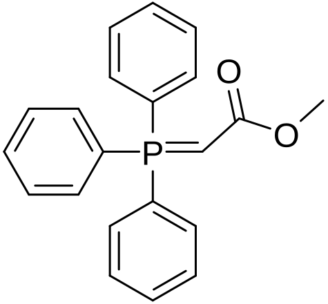 File:Carbomethoxymethylenetriphenylphosphorane.svg