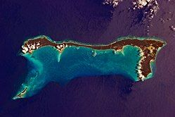 Astronaut photograph of Cat Island