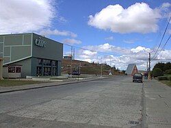 Street in Cerro Sombrero