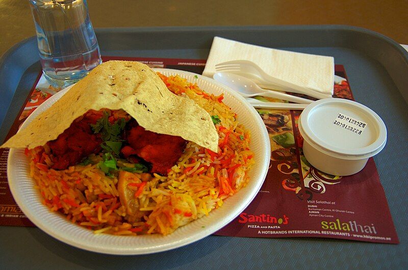 File:Chicken tikka biryani.jpg