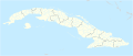 Location map of Cuba showing the provinces and the municipalities