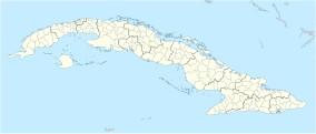 Map showing the location of Alejandro de Humboldt National Park