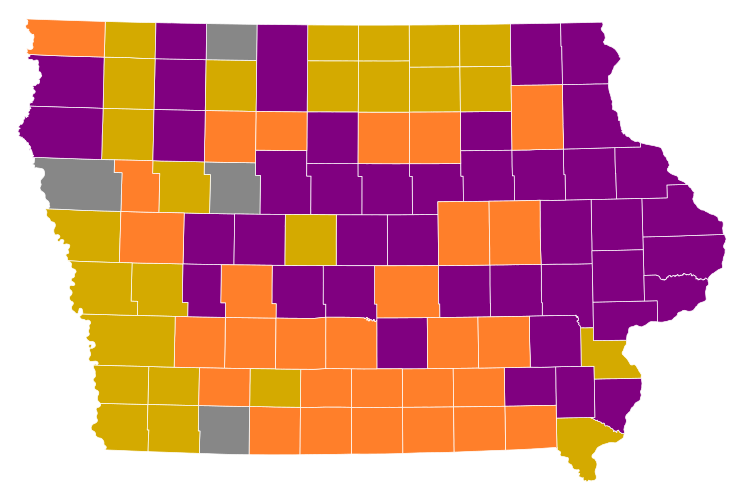 File:IowaPresidentialPrimaryResults2008.svg