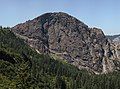 Rock outcropping on slopes of Jumbo Peak