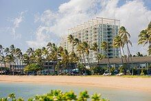 The Kahala Resort beachfront.