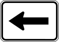 M6-1PL Left Directional Arrow