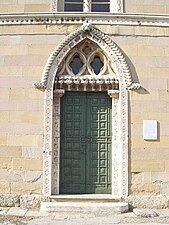 a Gothic doorway