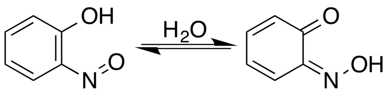 File:O-nitrosophenol keto-enol tautomerization.png