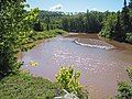 Ontonagon River in Ontonagon County