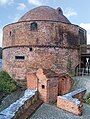 Pulverturm in Oldenburg with remains of the old town wall