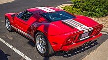 Ford GT Tail View