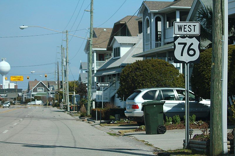 File:USRoute76wRoadSign-WrightsvilleBeach.jpg