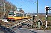 Stadtbahn train at Wieslensdorf Halt in December 2005