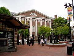 Harvard Square, May 2004